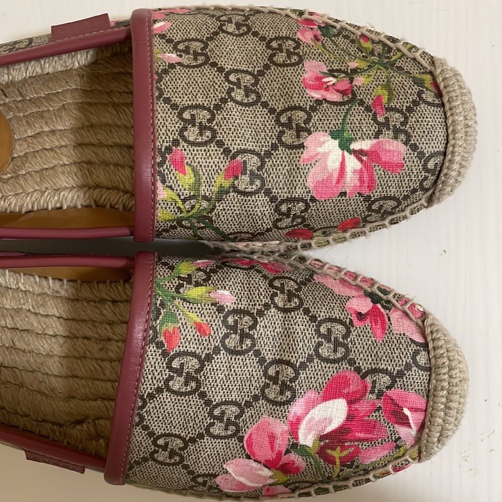 Gucci canvas flat espadrille size 36 1/2 - Picture 12 of 12